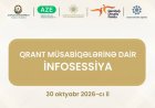 QHT-lər üçün qrant müsabiqələrinə dair infosessiya keçiriləcək