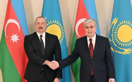 İlham Əliyev Tokayevə məktub göndərdi