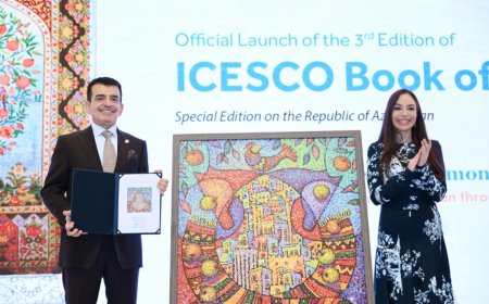 Bakıda ICESCO-nun “Sülh kitabı”nın Azərbaycana həsr edilən III nəşrinin təqdimatı olub