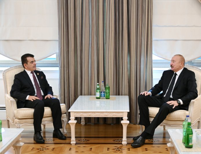 Prezident İlham Əliyev ICESCO-nun Baş direktorunu qəbul edib